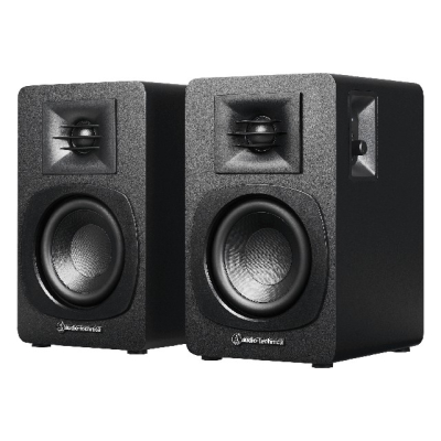 Audio Technica AT-SP3X aktive stereohøjttalere, sort par