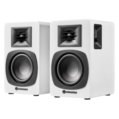 Audio Technica AT-SP3X aktive stereohøjttalere, hvidt par