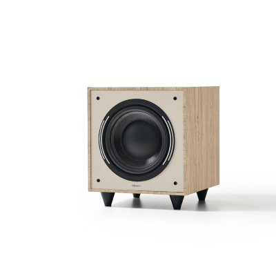 Elipson Horus 8S Lys Træ/Beige, aktiv subwoofer