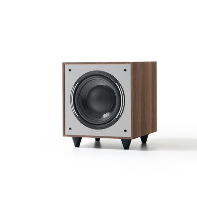 Elipson Horus 8S Valnød/Mørkegrå, aktiv subwoofer