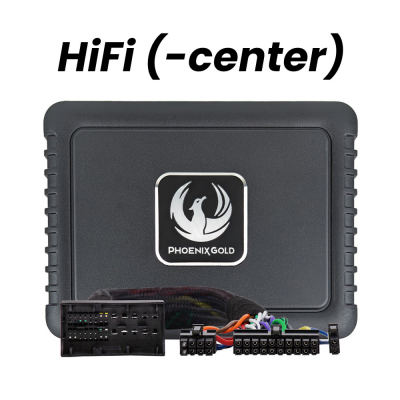 Phoenix Gold ZDAP-BMW4, DSP-forstærker til BMW -2019 (HiFi uden center)