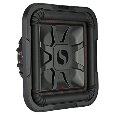 Kicker Solo-Baric L7T122, 12-tommer basenhed, 2 x 2 ohm