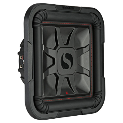 Kicker Solo-Baric L7T124, 12-tommer basenhed, 2 x 4 ohm