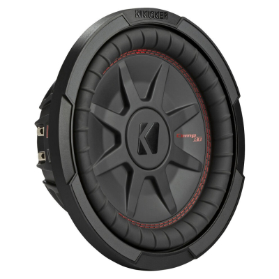 Kicker CompRT CWRT104, 10-tommer basenhed, 2 x 4 ohm