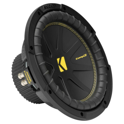 Kicker CompC CWCD104, 10-tommers basenhed, 2x4 ohm