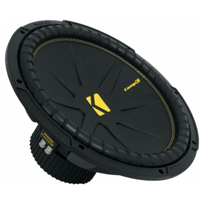 Kicker CompC CWCD154, 15-tommers basenhed, 2x4 ohm