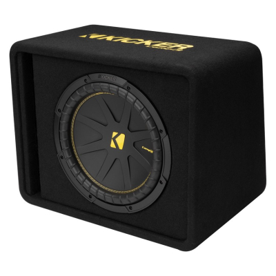 Kicker CompC VCWC124, basrefleks-subwooferkasse 1x12 tommer, 4 ohm