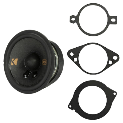Kicker KSC2704C, 2,75-tommers mellemtone, stk.