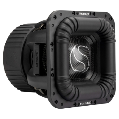 Kicker SoloXS L7XS122, 12-tommers basenhed, 2x2 ohm