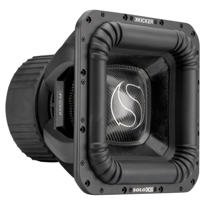 Kicker SoloXS L7XS152, 15-tommers basenhed, 2x2 ohm