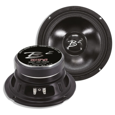 B2 Audio RIOT6PWR, 6.5 tommer midbas/mellemregister, par
