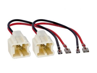 Højtaleradapterkabel Dacia/Fiat/Nissan/Opel/Renault, 2-pak