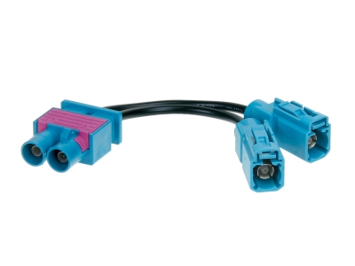 Antenneadapter Fakra dobbelt til Fakra 2x