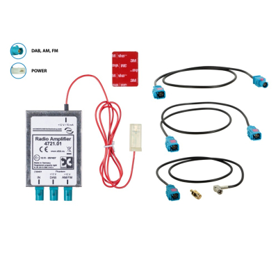 Antenne splitter AM/FM DAB+, Fakra Z(m)