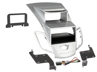 ACV Monteringsramme 2-DIN Ford Fiesta, sølv
