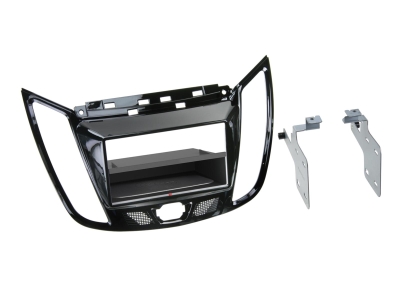 ACV Monteringsramme 2-DIN Ford C-MAX/Kuga, piano sort