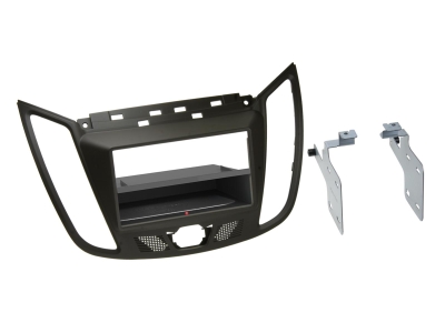 Facia-plade 2-DIN INBAY Ford C-MAX/Kuga, mørkebrun