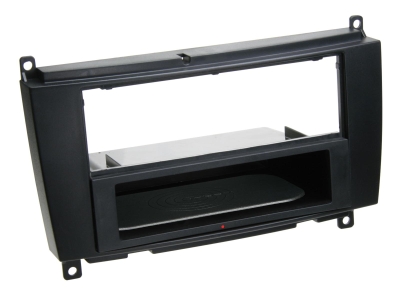 Monteringsramme 1-DIN INBAY Mercedes CLK, sort