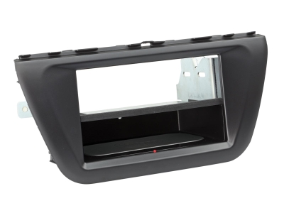 2-DIN Monteringsramme INBAY® Suzuki SX-4 S-Cross, sort
