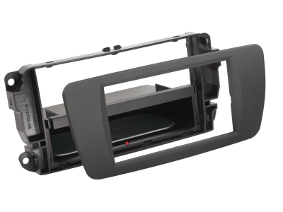 Facia-plade 2-DIN INBAY Seat Ibiza, tuam grå