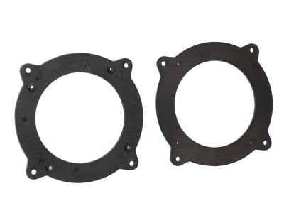 Højttaleradapter 130mm til 100mm, 2-pak