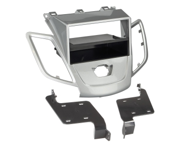 Monteringsramme 2-DIN Ford Fiesta, sølv