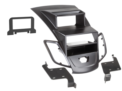 Monteringsramme 2-DIN Ford Fiesta, sort