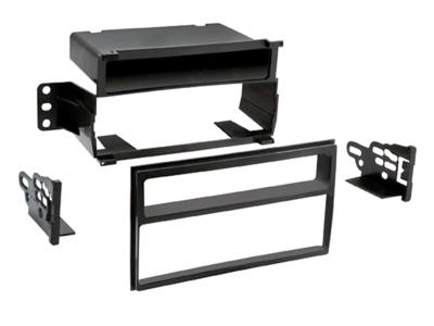 Monteringsramme 2-DIN med opbevaringsrum, Nissan Tiida/Versa