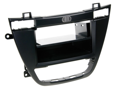 Monteringsramme 2-DIN med opbevaringsrum, Opel Insignia 2008-2013, sort