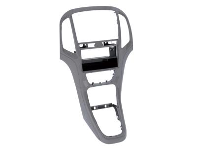Monteringsramme 2-DIN Opel Astra J, titan grå