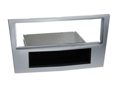 Monteringsram Opel Astra m,m 1-Din matt chrome 04-
