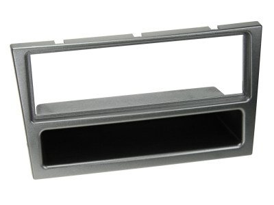 Monteringsramme 1-DIN med opbevaringsrum Opel Corsa C, aluminium