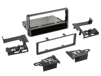 Monteringsramme 1-DIN Toyota Hilux 2005-2011, sort