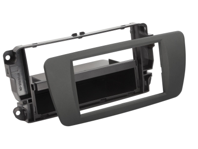 Monteringsramme 2-DIN med opbevaringsrum Seat Ibiza, tuam grå