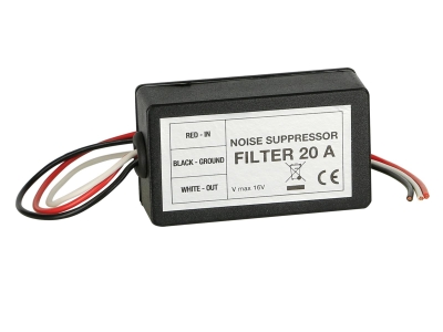 Støjfilter strømforsyning 20A