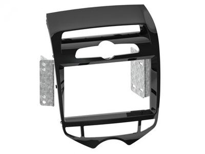 Monteringsram 2-din Hyundai ix20 2010- A-klimat pianolack
