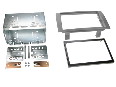 Monteringsramme 2-DIN Lancia Musa, antracit