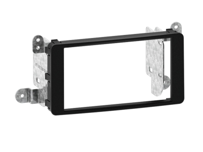 Monteringsramme 2-DIN Citroen/Mitsubishi/Peugeot, sort