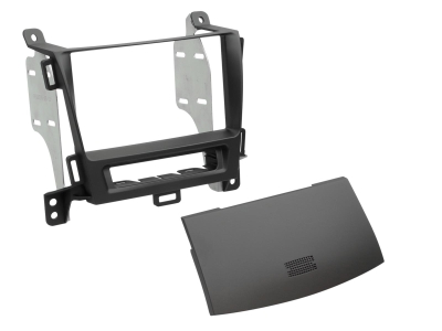 Monteringsramme 2-DIN Opel Zafira Tourer, jet sort