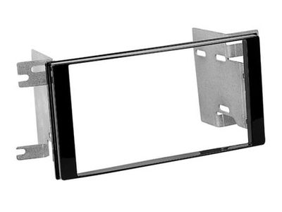 Monteringsram 2-din Subaru Forester / Impreza, svart