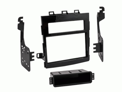 Monteringsramme 2-DIN med opbevaringsrum Subaru Impreza/Crosstek