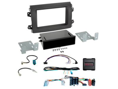 ACV Installationskit 1/2-DIN med opbevaringsrum Citroen/Fiat/Opel