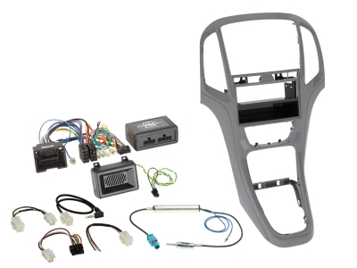 2-DIN Kit med opbevaringsrum Opel Astra J 2009-2018
