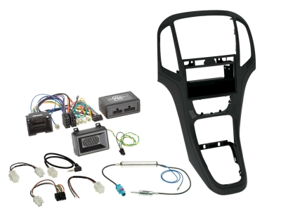 1/2-DIN Installationssæt med opbevaringsrum Opel Astra J