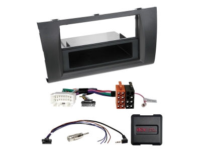 1/2-DIN installationssæt med opbevaringsrum Suzuki Swift 2005-2010