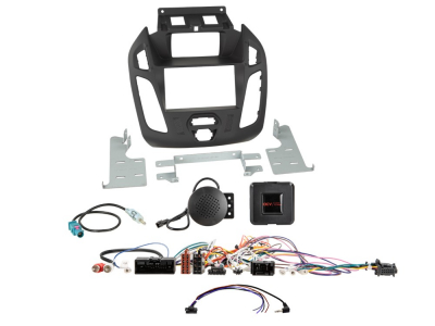 ACV Monteringsram 2-DIN Transit Connect 2013-2018, sort