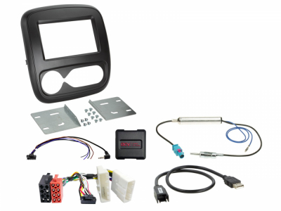 ACV Installationskit 2-DIN Fiat/Nissan/Open/Renault
