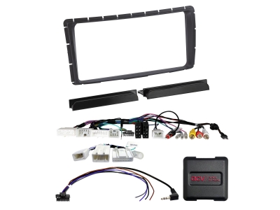 2-DIN Installationssæt Toyota Hilux 2011-2016 Ratkontrol/USB
