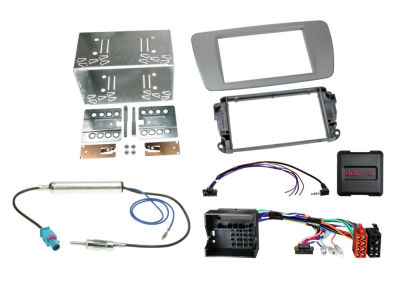 ACV Installationssæt 2-DIN Seat Ibiza dublin grå