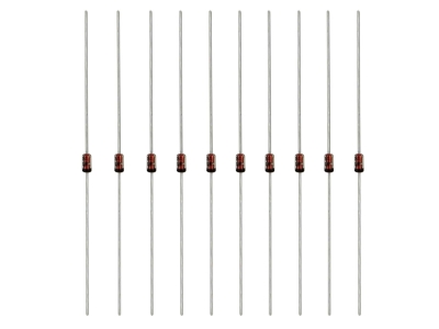 Blokeringsdiode/beskyttelsesdiode BAT43 Schottky 30V 10-pakke